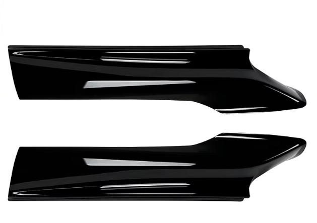 Kit de lame avant en noir brillant pour bmw série 5 F10 F11 2010-2017 MPARTS AUTO