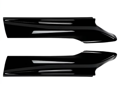 Kit de lame avant en noir brillant pour bmw série 5 F10 F11 2010-2017 MPARTS AUTO