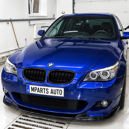 Lame avant BMW Série 5 E60 E61 M Sport 2004-2010 - Noir Brillant MPARTS AUTO