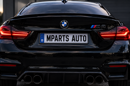 Logo Emblème M4 BMW pour coffre – Noir brillant MPARTS AUTO