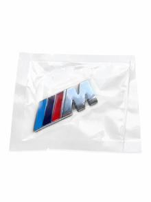 BMW logo M en chrome MPARTS AUTO