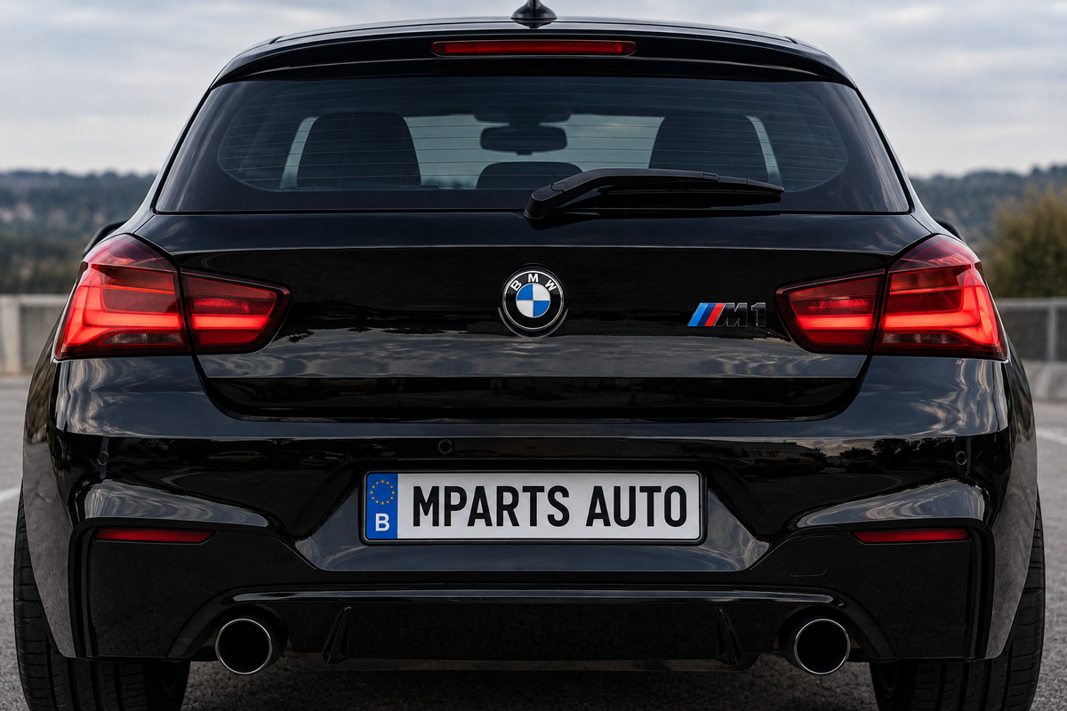 Logo Emblème M1 BMW pour coffre – Noir brillant MPARTS AUTO