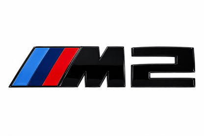 Logo Emblème M2 BMW pour coffre – Noir brillant MPARTS AUTO