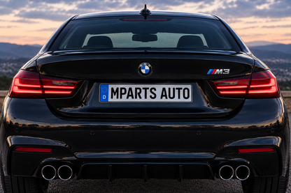 Logo Emblème M3 BMW pour coffre – Chrome MPARTS AUTO