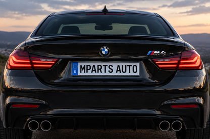 Logo Emblème M4 BMW pour coffre – Chrome MPARTS AUTO