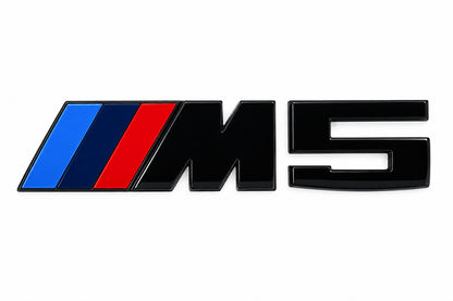 Logo Emblème M5 BMW pour coffre – Noir brillant MPARTS AUTO