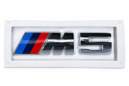 Logo Emblème M5 BMW pour coffre – Chrome MPARTS AUTO
