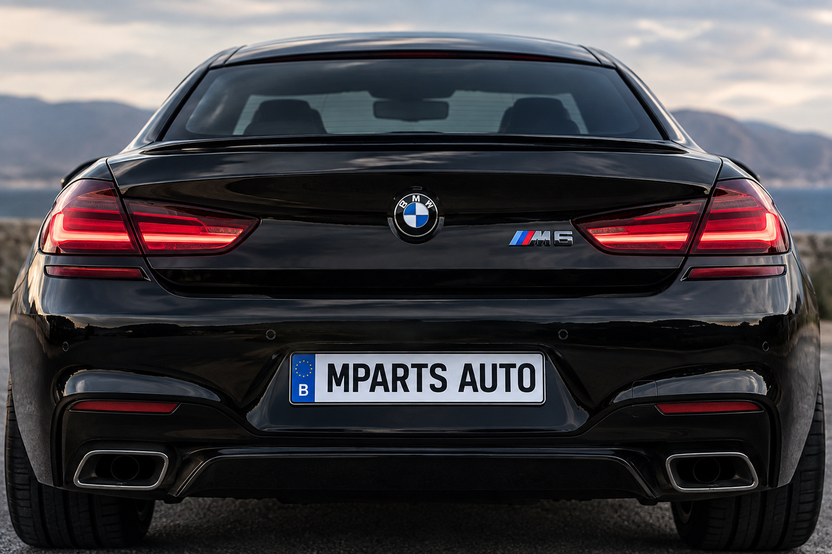 Logo Emblème M6 BMW pour coffre – Chrome MPARTS AUTO
