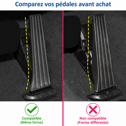 PEDALIER EN ALUMINIUM - POUR BOITE AUTOMATIQUE MPARTS AUTO