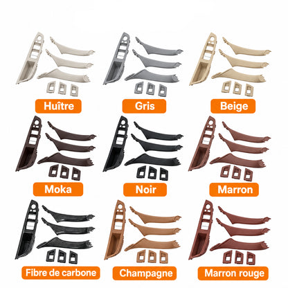 Accoudoirs de porte BMW Série 5 F10 / F11 – Kit complet