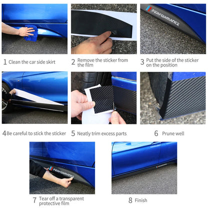Autocollant de bas de caisse M Performance MPARTS AUTO