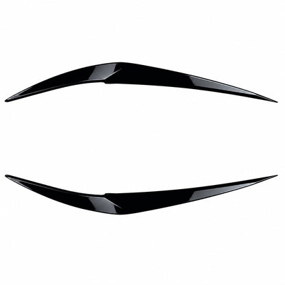 Sourcils de phare 3D noir brillant – BMW X1 F48 2015–2023