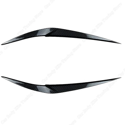 Sourcils de phare 3D noir brillant – BMW X1 F48 2015–2023