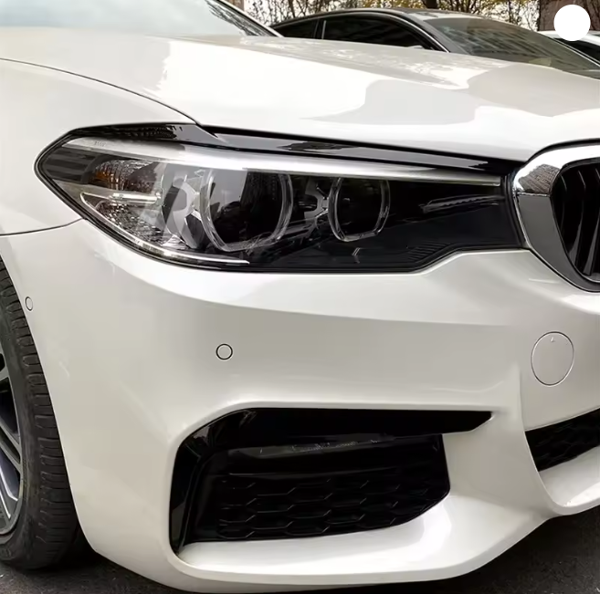 Sourcils de paupière de phares avant pour BMW série 5 G30 G31 G38 F90 M5 2017 – 2021 MPARTS AUTO