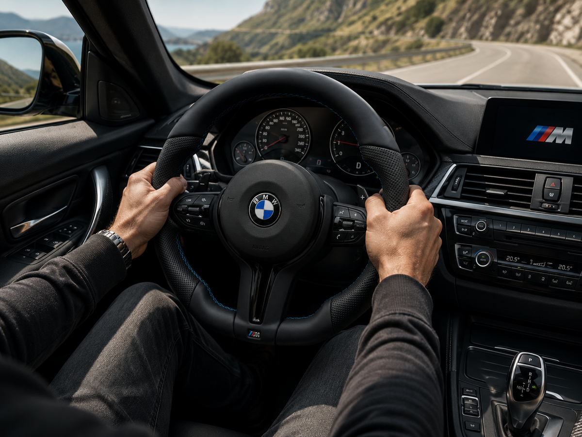 VOLANT BMW PACK M NOIR AVEC AIRBAG MPARTS AUTO