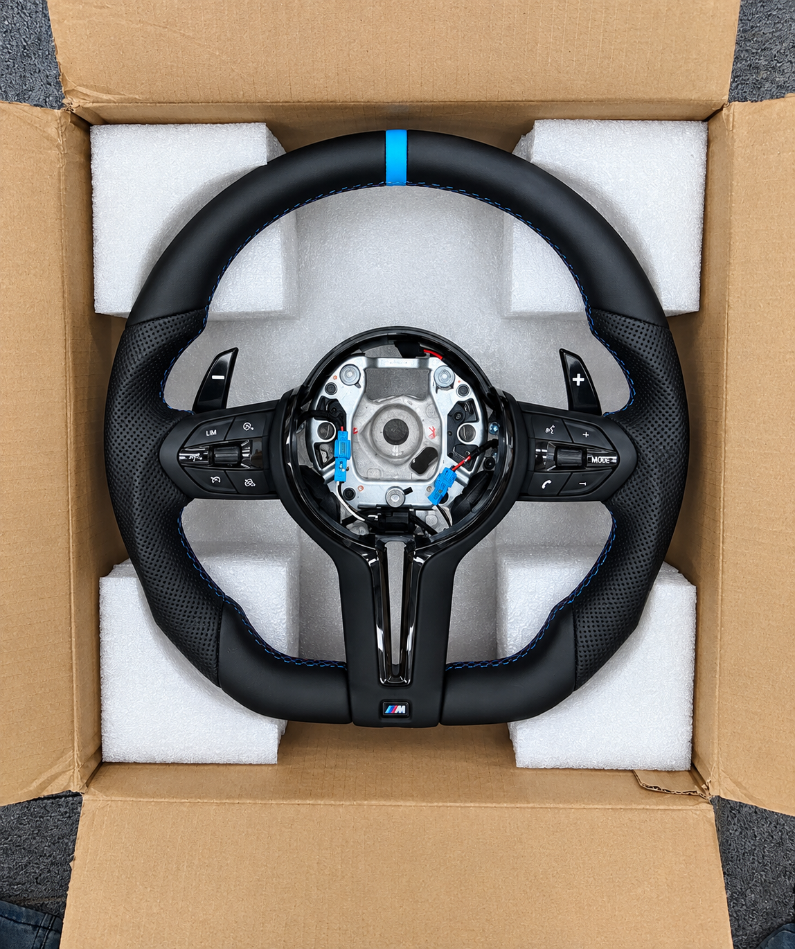 Volant M Sport BMW serie 1 F20 F21 – Bleu MPARTS AUTO
