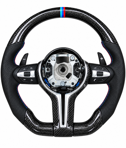 Volant M Sport BMW serie 1 F20 F21 – Carbone cuir MPARTS AUTO