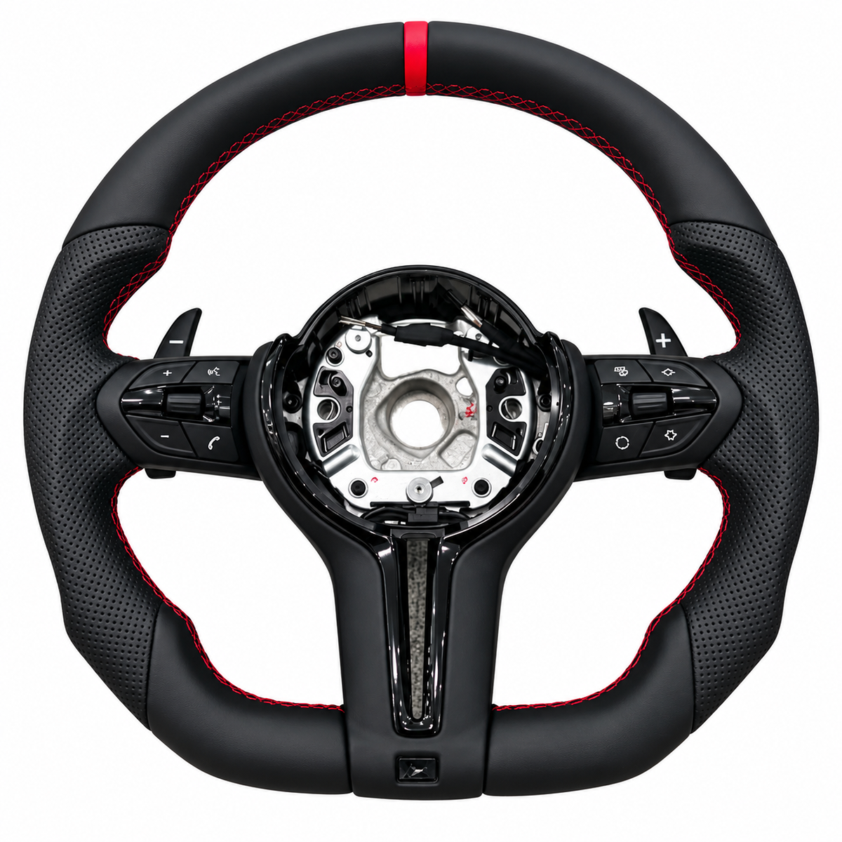 Volant bmw pack M cuir - Rouge MPARTS AUTO
