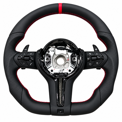 Volant bmw pack M cuir - Rouge MPARTS AUTO