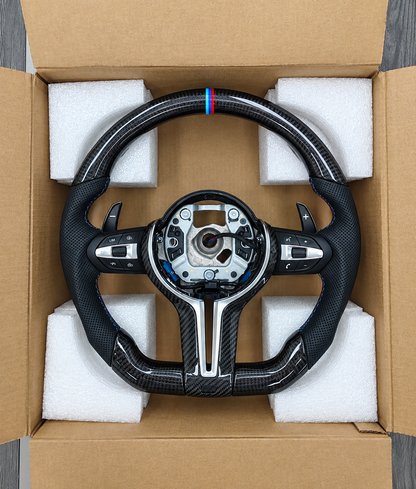 Volant M Sport BMW serie 1 F20 F21 – Carbone cuir MPARTS AUTO